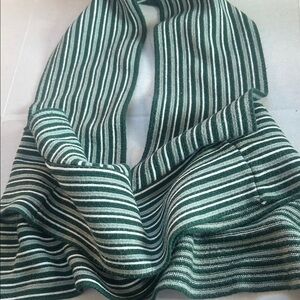 For bundles only - Subdued crop top halter self tie back closure striped OS